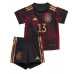 Billige Tyskland Thomas Muller #13 Bortetrøye Barn VM 2022 Kortermet (+ korte bukser)